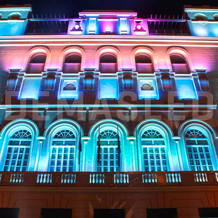 Bañador LED 36W 24VDC 1.5A  RGB 2.520lm IP65 1m