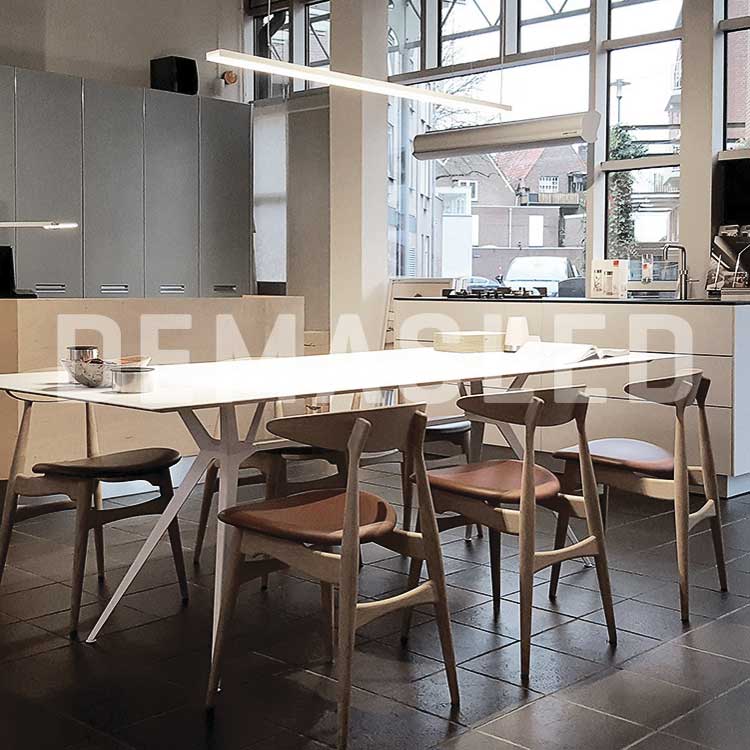 Perfil de Aluminio Linear 75x50mm Negro, Cover Opal Blanco x2m