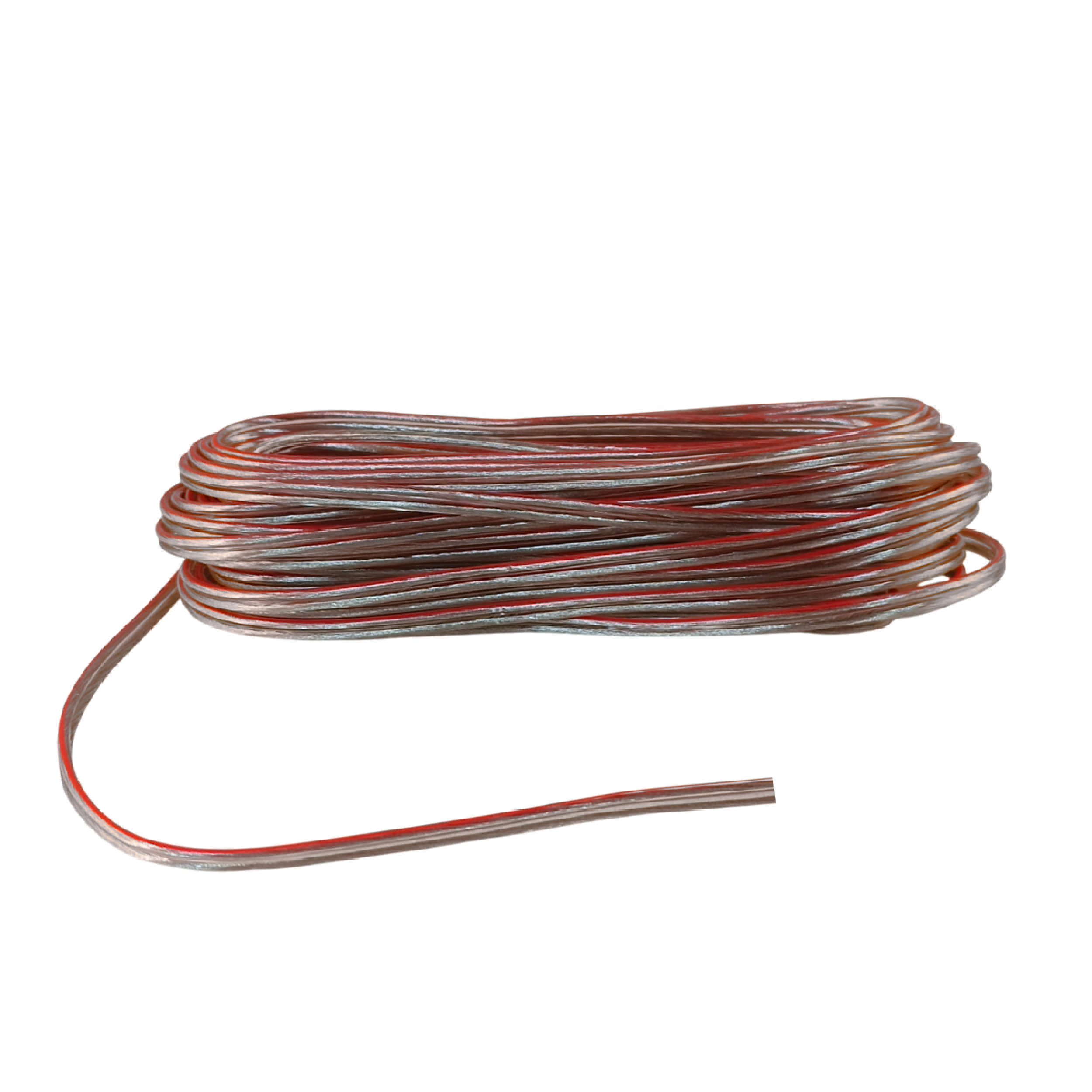 Cable 18 AWG para LED Monocromático, Transparente, 10m, 48V Máx.