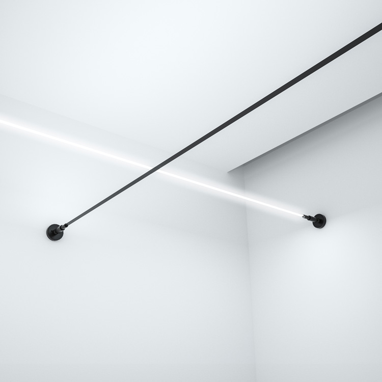 Kit Accesorio para Suspender Tiras LED Negro, 10m 