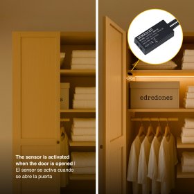 Sensor de Puerta Switch IR ON/OFF 12-24V, 6A