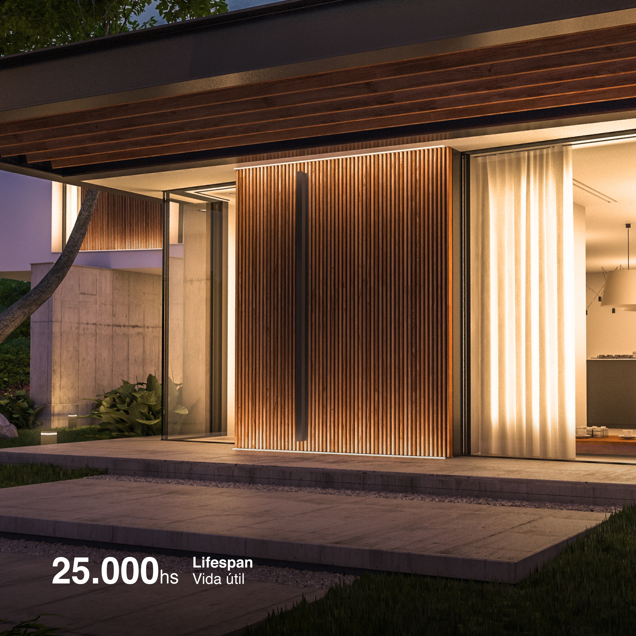 Tira Mini LED SMD2835 IP65 220V 8W/m Cálido 650lm/m 120LEDs/m 50m