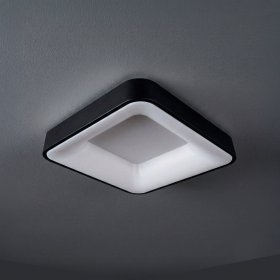 Panel LED Smart Cuadrado Negro 40x40x9cm 32W 140mA CCT, de Aplicar