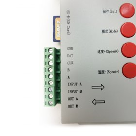 Controlador Pixel T-1000S con memoria SD, 2048 pixeles