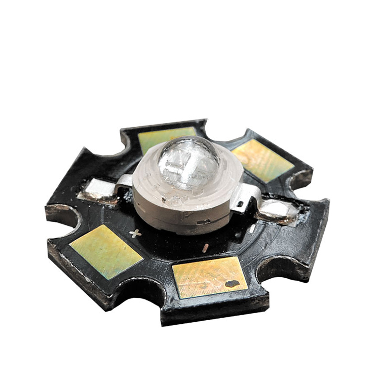 LED High Power, UV 395nm 1500mW, 3-3.4V 5W 1.4A