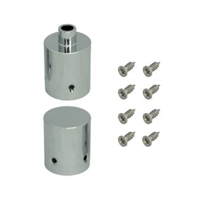 Kit de 2 tapas de Aluminio Cromado para tex-11/12