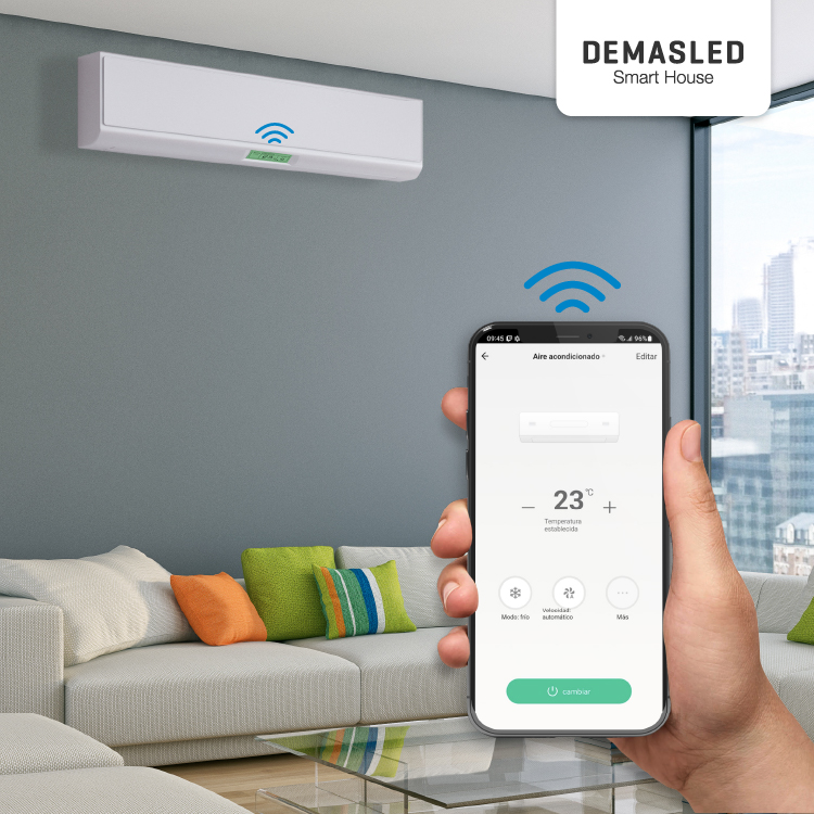 Control Remoto Smart WiFi+IR Universal 5V 1A 2.4GHz 433MHz