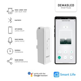 Smart Switch WiFi con Motor para Cortinas 12V 2A