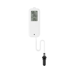 Medidor Smart WiFi de Temperatura y Humedad con Doble Sensor