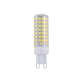 Lámpara LED G9 7W Cover Transparente Blanco Cálido 3500°K 220-240VAC