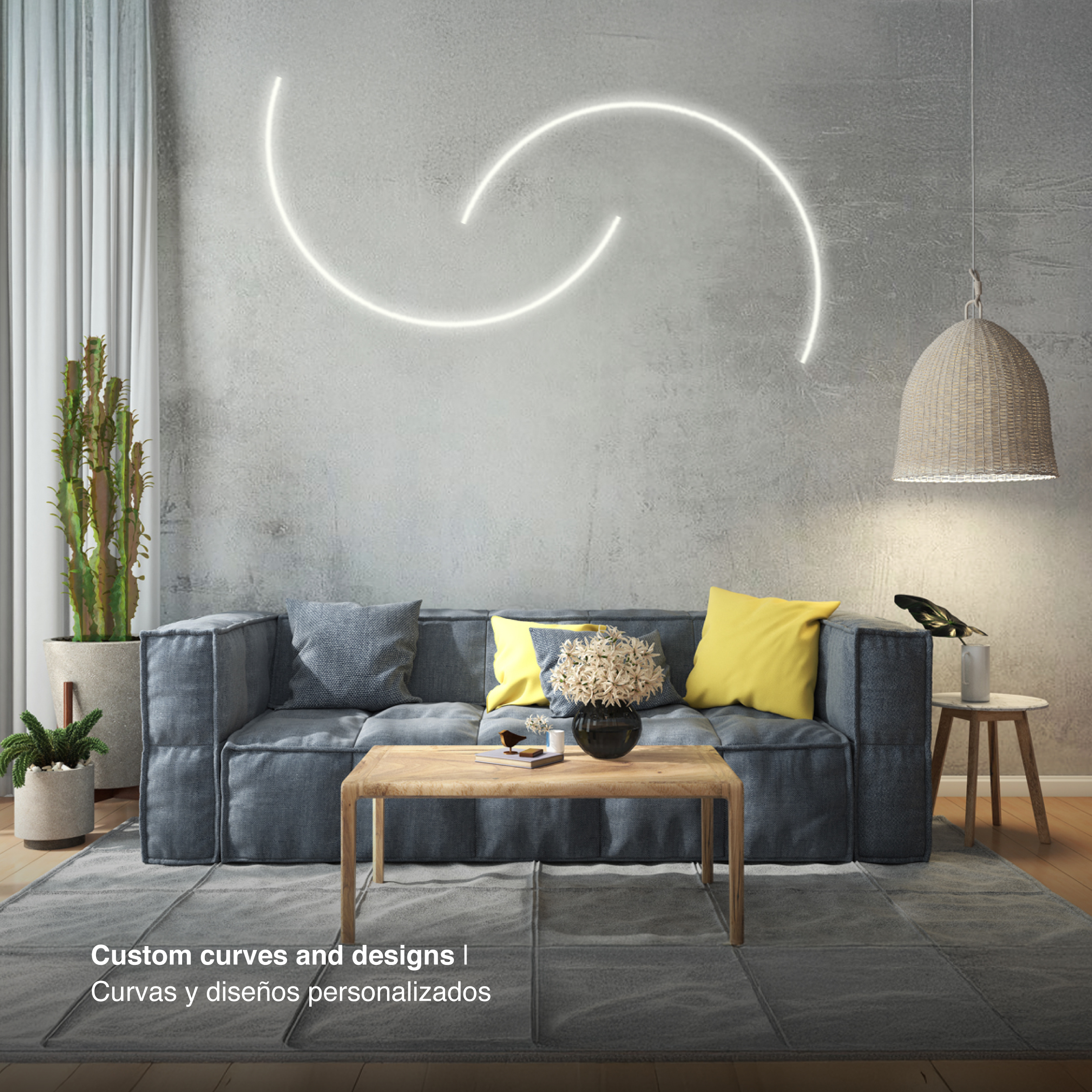 Perfil Flexible de Acero Inoxidable para pers-01 x10m