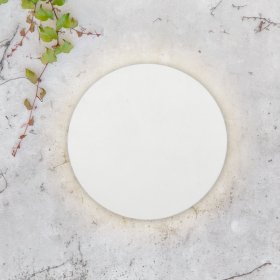 Aplique LED Exterior de Pared Redondo 12W IP65 Blanco 15cm 220V Blanco Calido