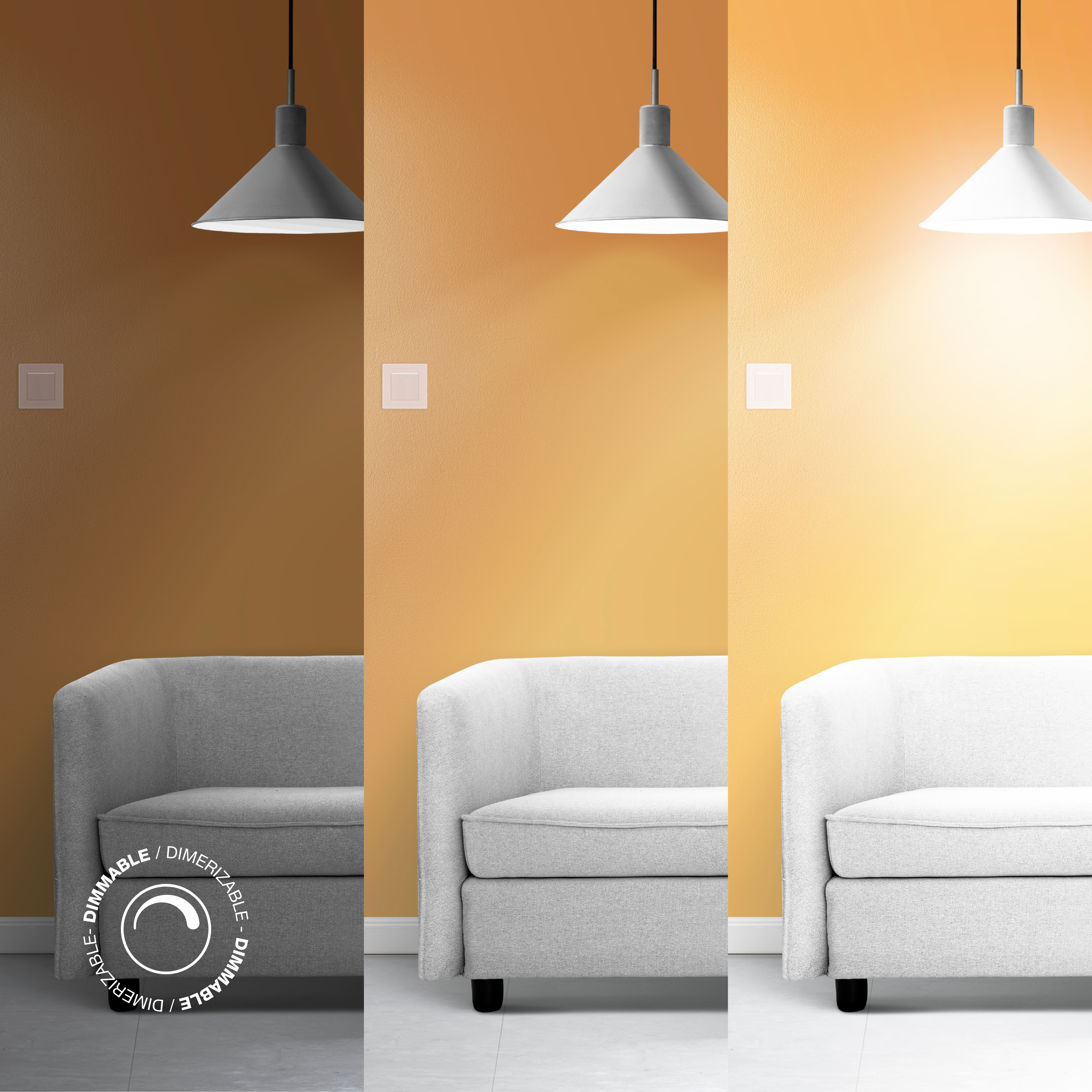 Dimmer Switch WiFi 1 Salida AC100-240V IP20