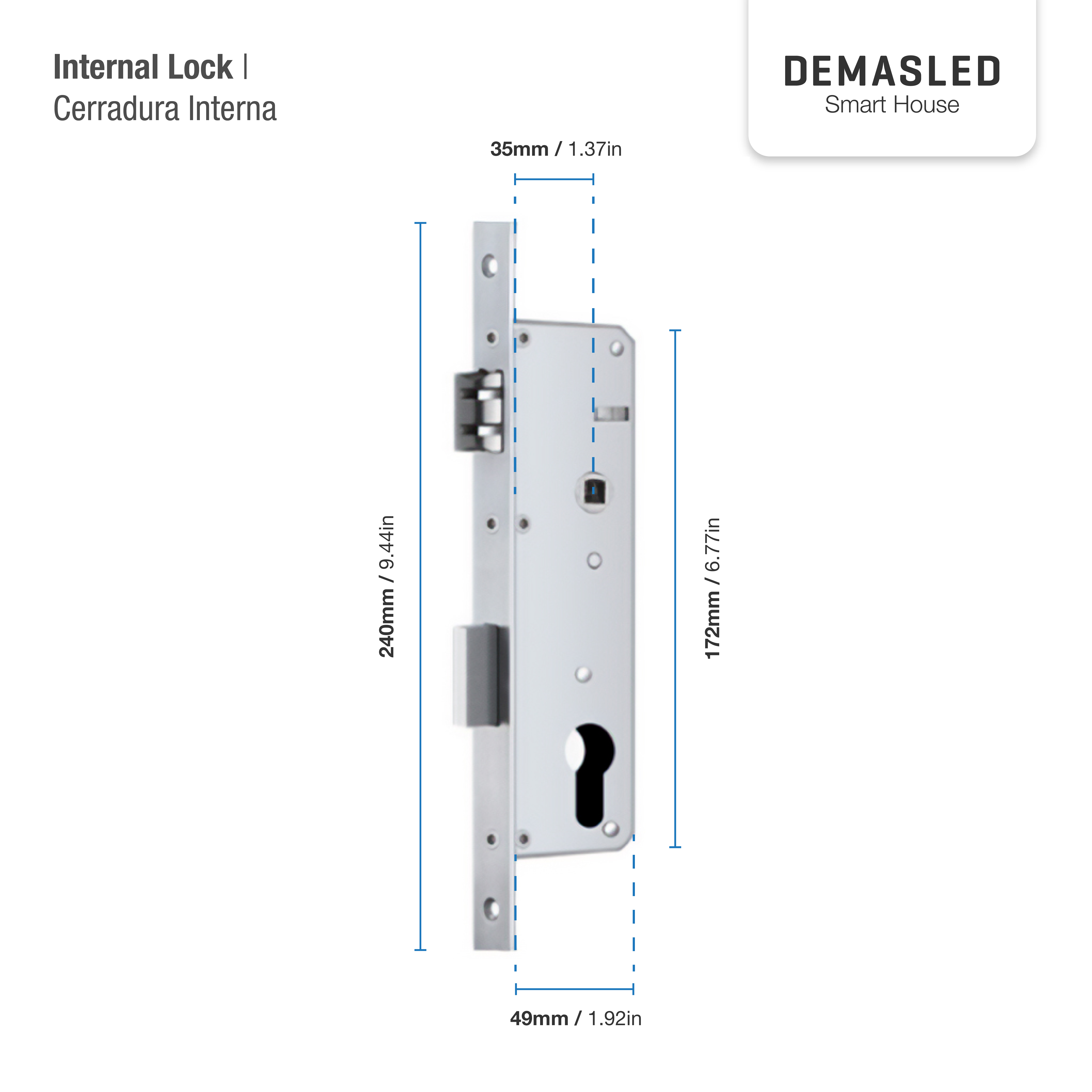 Cerradura para Exterior Biométrica Smart WiFi 