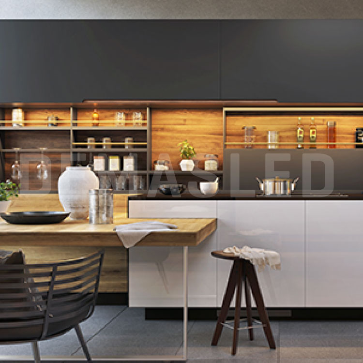 Varilla LED SMD2835, 220V 15W Cálido 1350lm, 144 LEDs, 1.5m