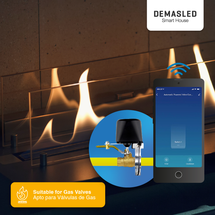 Dispositivo Smart WIFI para Apertura/Cierre Automático de Válvula