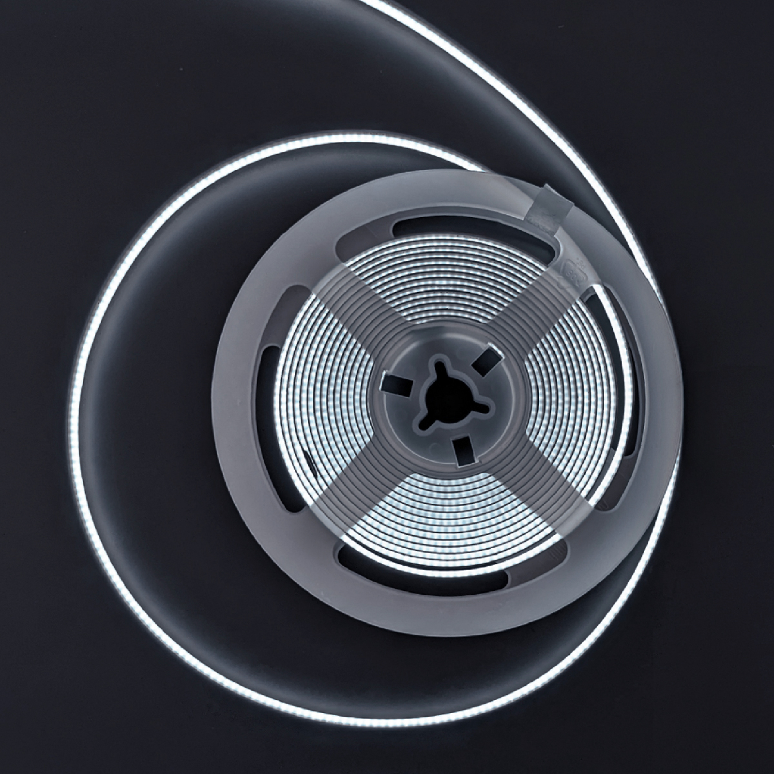 Tira LED COB 24V 11W/m, Blanco Frío 1100lm/m 480LEDs/m, 8mm, 5m