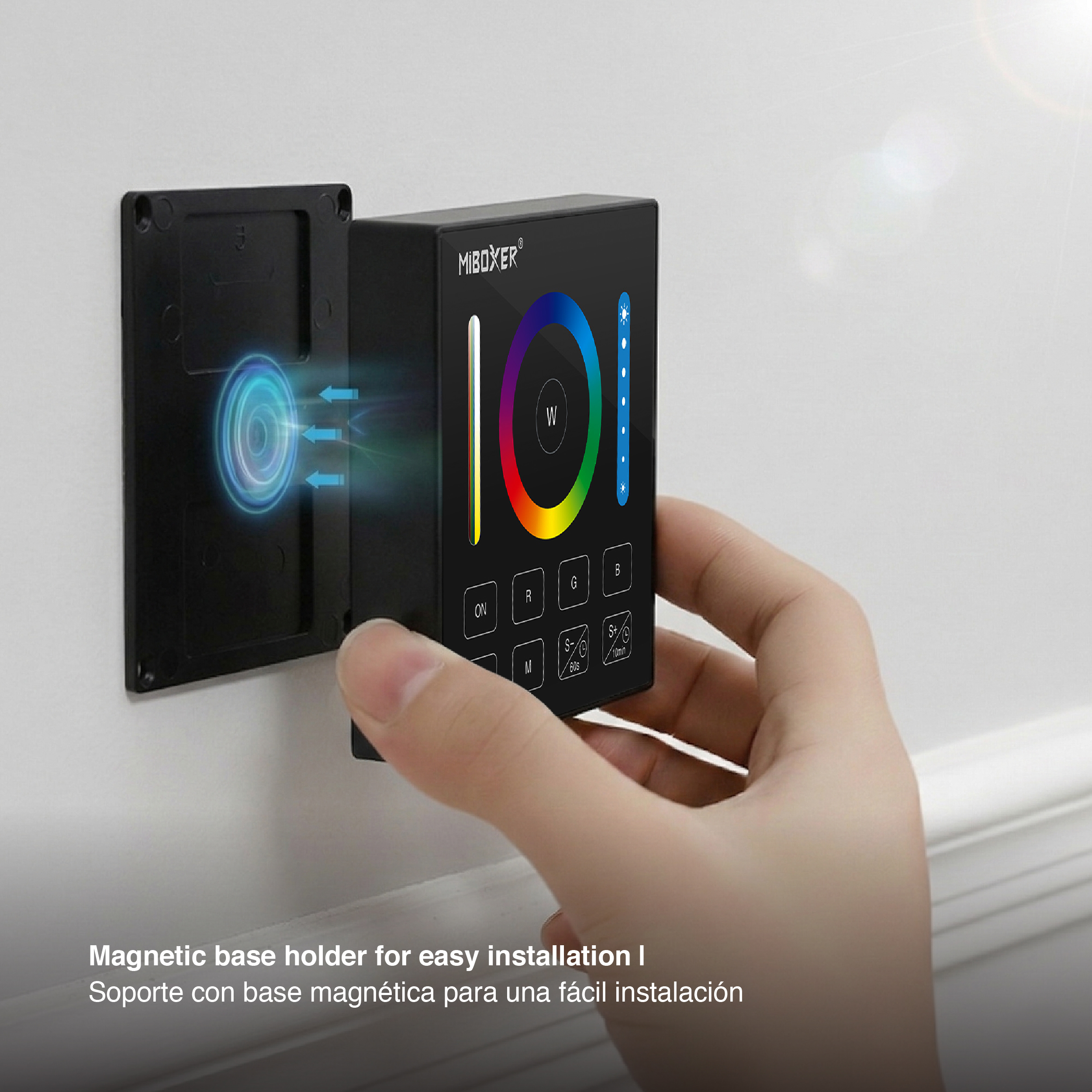 Panel Remoto RGB+CCT 3V 2.4Ghz