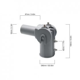 Adaptador de Montaje en Poste para Luminaria de Calle