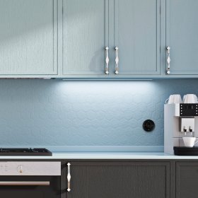 Mini Control Remoto Dimmer Giratorio con Base Magnética 3V 2.4GHz, Negro