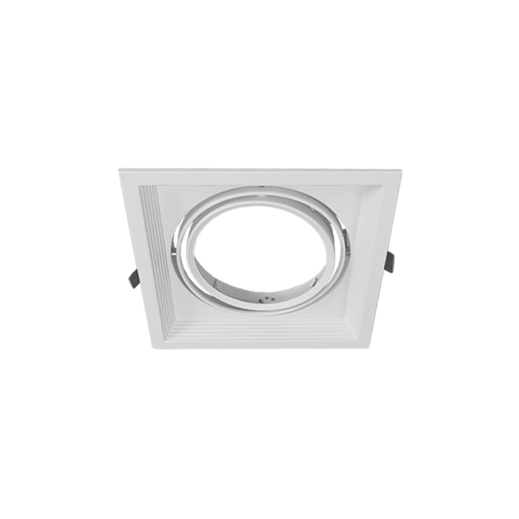 Spot Móvil Blanco 18.5x18.5cm para Lámparas AR111