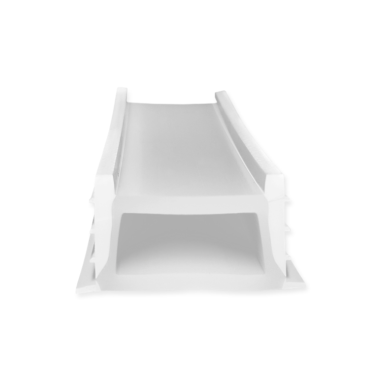 Perfil de Silicona Flexible para Tiras LED Blanco x10mts