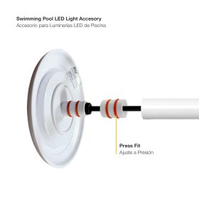 Accesorio para Luminarias de Piscina 10.2x9.8mm