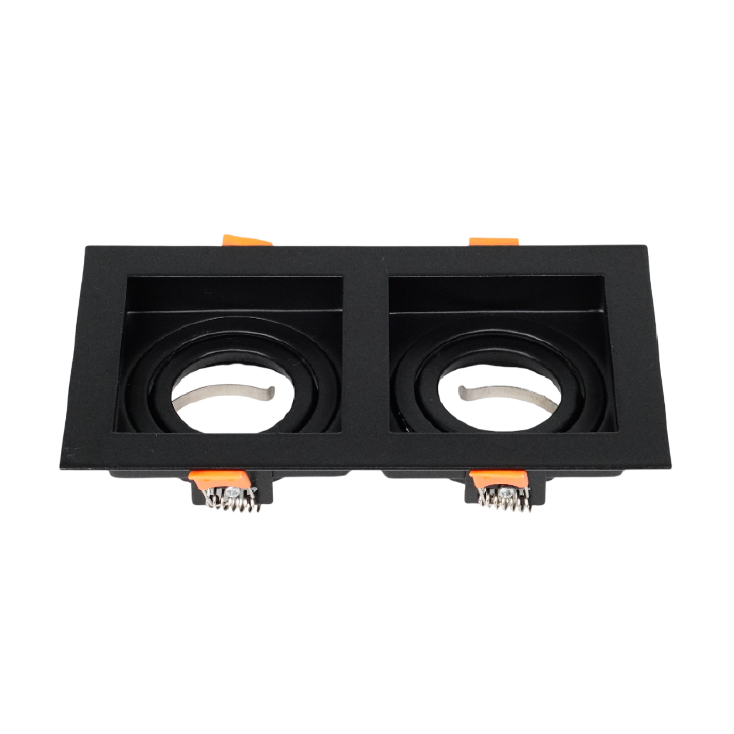 Spot Móvil Negro para 2 Lámpara GU10