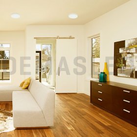 Plafón LED redondo FRAMELESS de 17cm 22W 1870lm Cálido, de aplicar