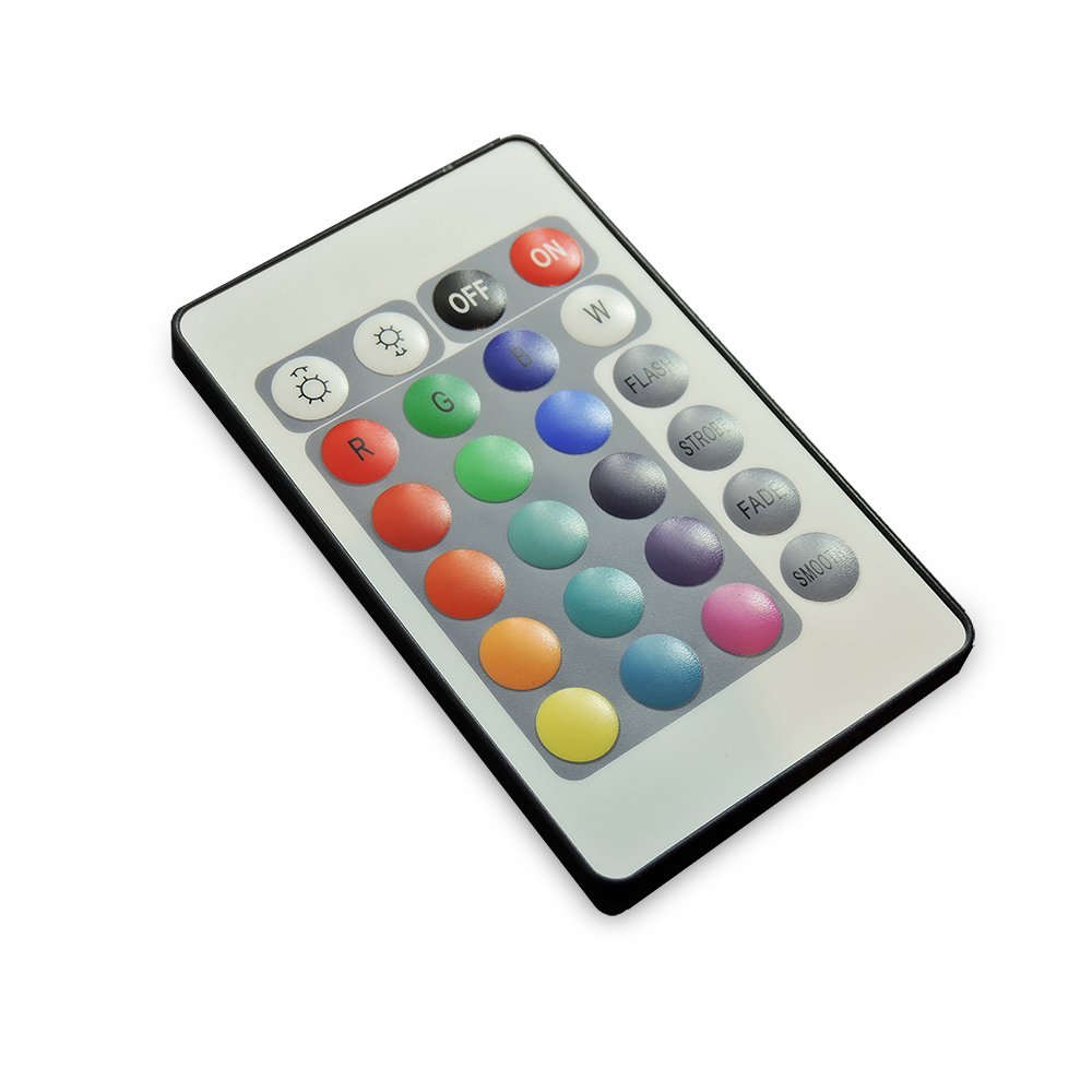 Reflector LED RGB IP65, 100-240V 20W, con Control Remoto IR