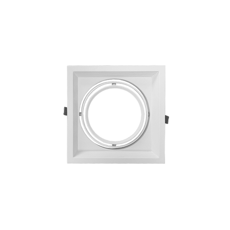 Spot Móvil Blanco 18.5x18.5cm para Lámparas AR111