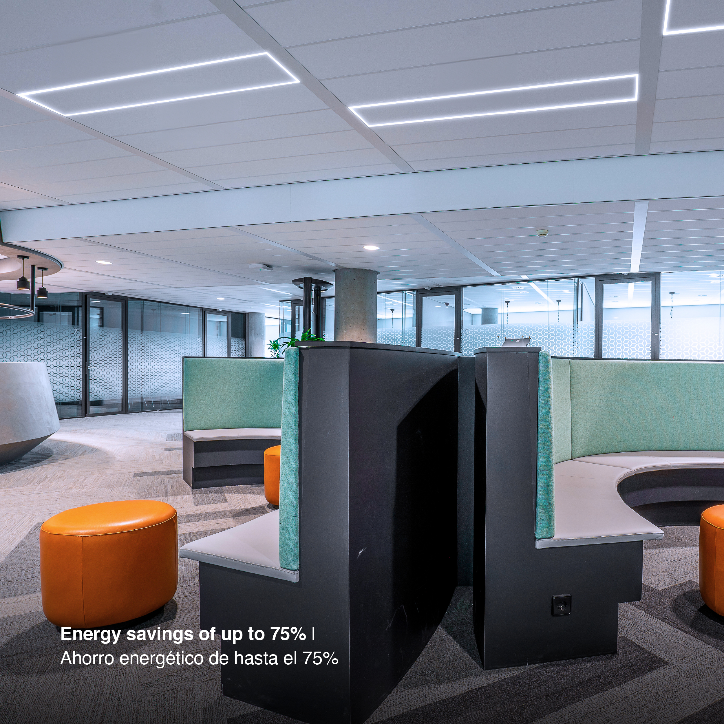 Marco Luminoso LED de 60x30cm 36W 4000lm blanco Frío 6000K