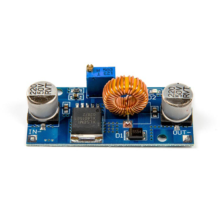 Modulo Step-Down XL4015 Ajustable, 1.25-36V 75Wmax 5Amax, DC-DC