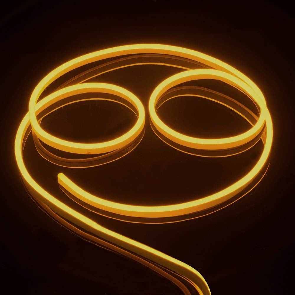 Tira LED De Neón SMD2835, IP66 24V, 10W/m Cálido 480 lm/m, 140 LEDs/m, 5m