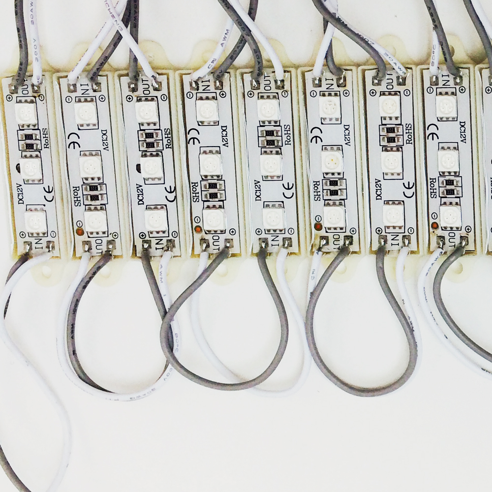 Módulo de LEDs SMD5060 amarillo