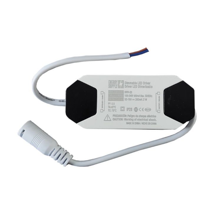 Driver LED Dimerizable, DC 45-84V. 15-24W 280-300mA, Entrada AC100-240V
