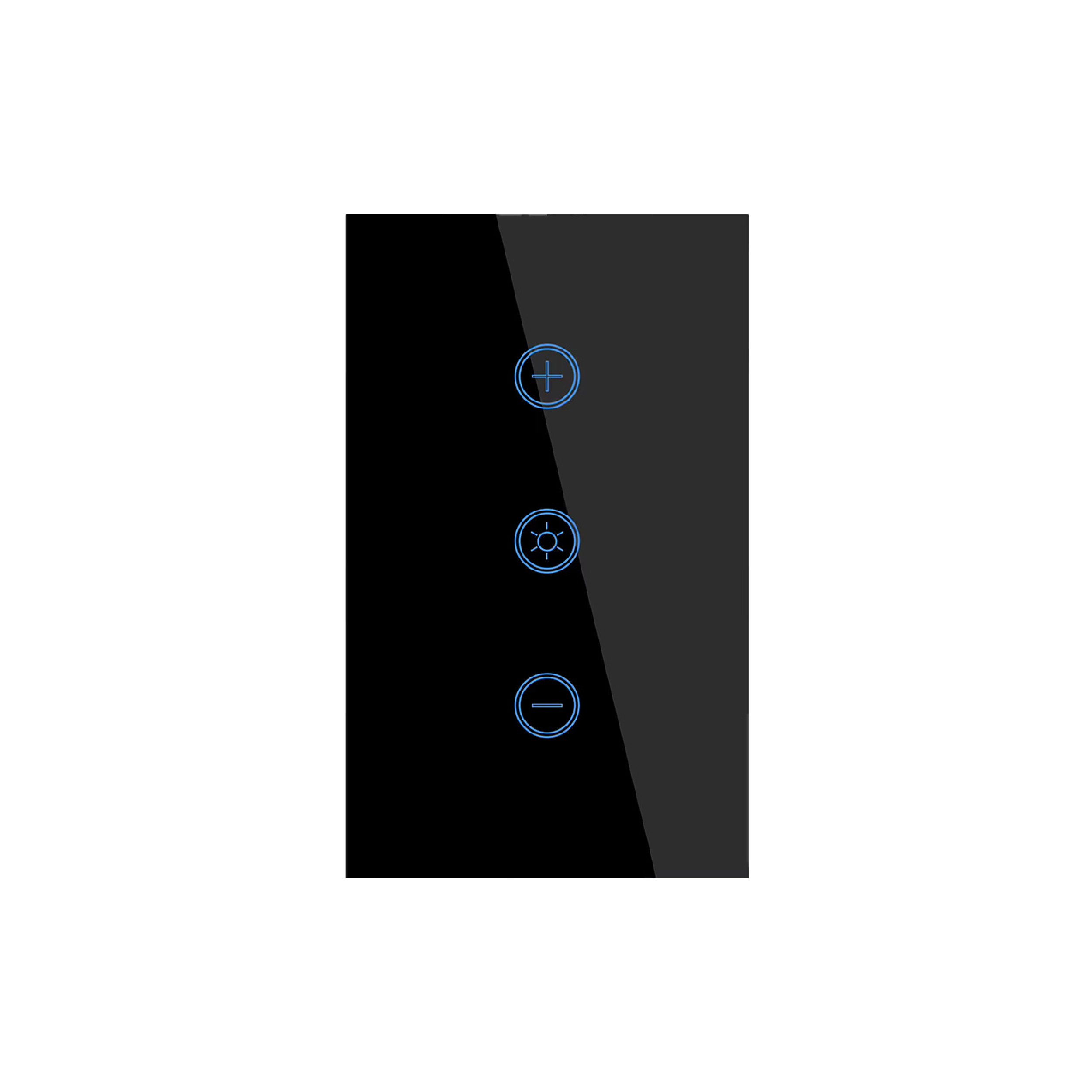 Tecla Dimmer Smart WiFi Switch Negro