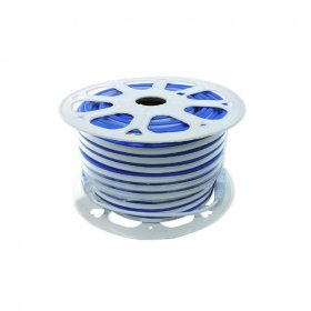 Tira LED SMD2835, IP65, 220V, 6W/m, Azul 460nm, 108 LEDs/m, 50m