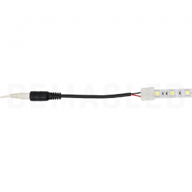 Conector con Adaptador para Fuente, tiras SMD5050 monocromáticas