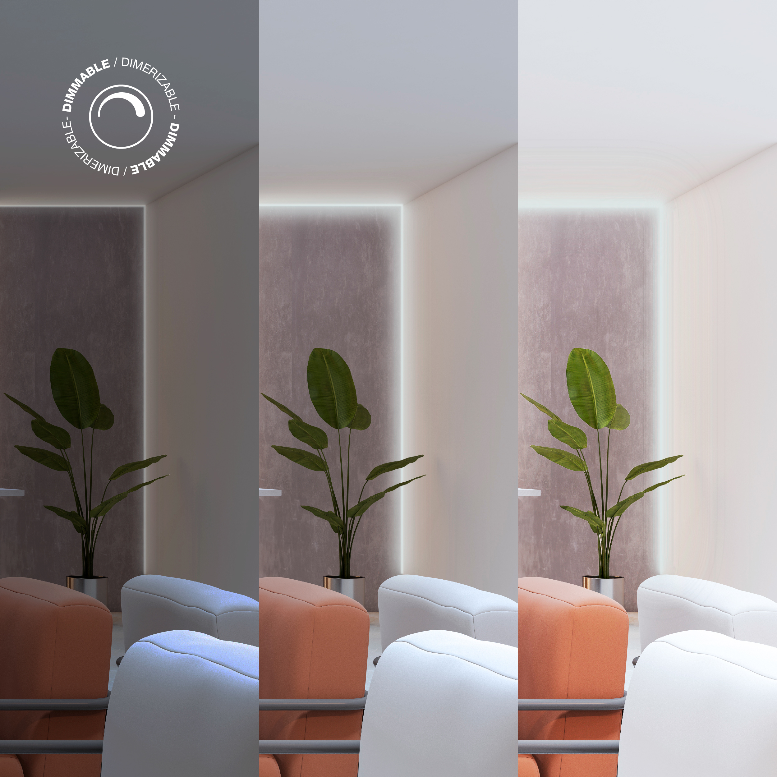 Control Remoto de Temperatura de Color 3V 2.4GHz