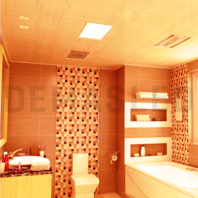 Panel LED cuadrado AJUSTABLE 22x22cm 24W 2280lm Cálido De Embutir