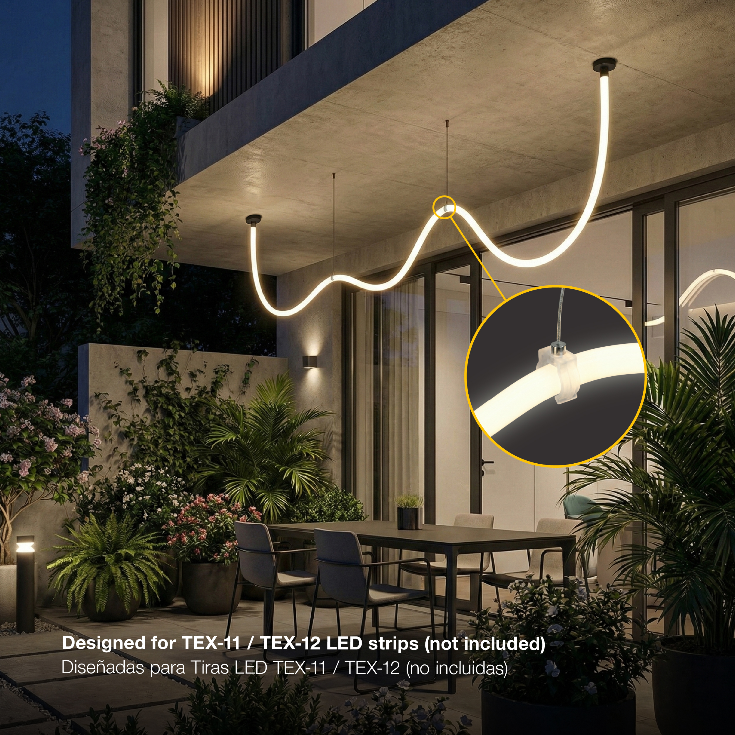 Clip de Plástico para tex-11/12