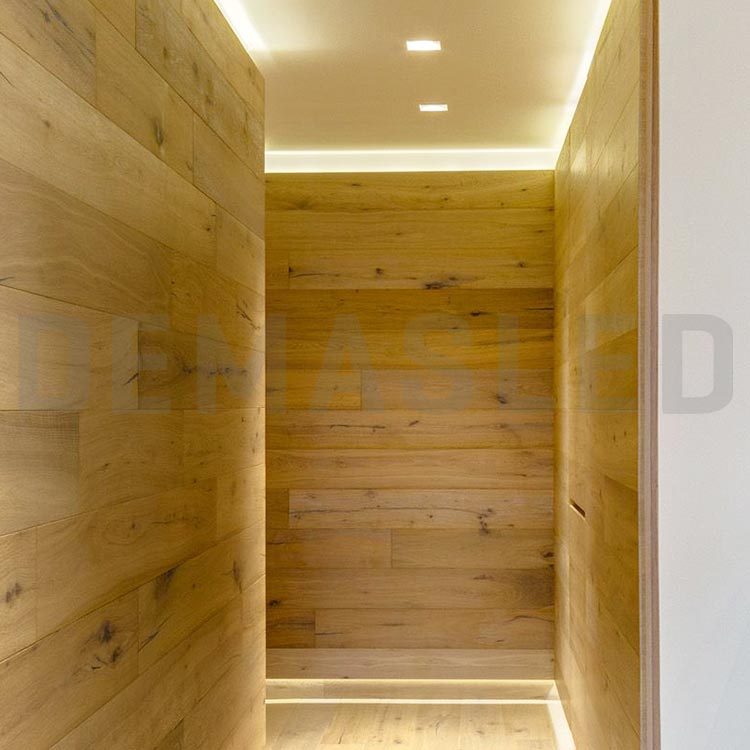 Panel LED cuadrado blanco de 12x12cm 6W 290lm Cálido De Embutir