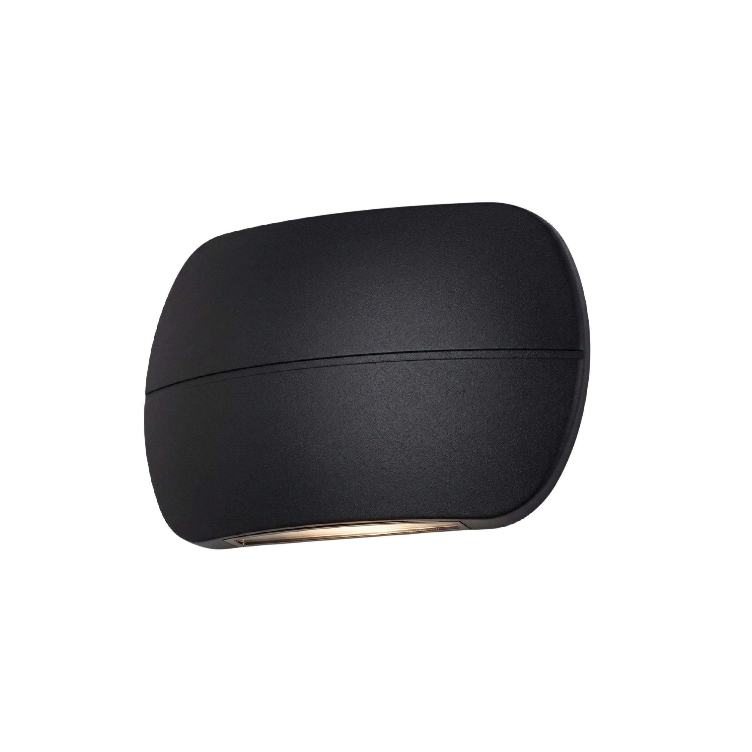 Aplique LED Exterior de Pared Bidireccional 10W IP65 Negro 18×11cm 220V Blanco Calido