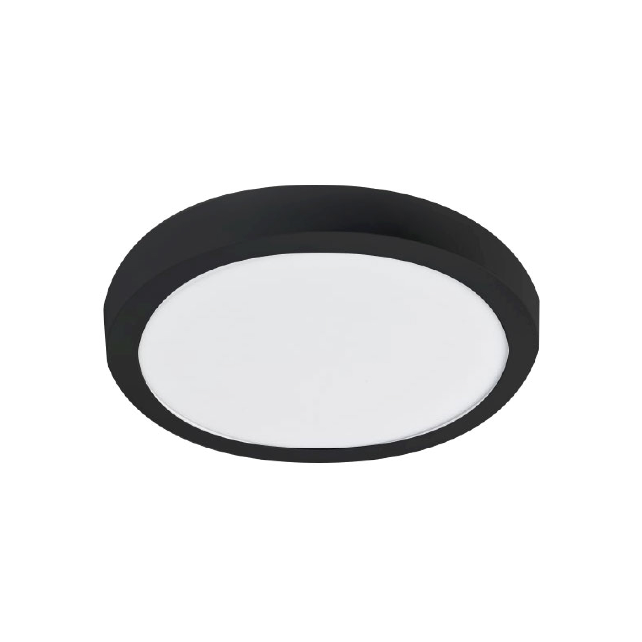Panel Negro BACKLIGHT LED Redondo 60cm 40W blanco Cálido, Aplicar