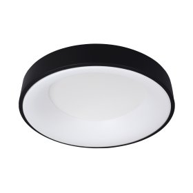 Panel LED Smart Redondo Negro Ø48x9cm 48W 210mA CCT, de Aplicar