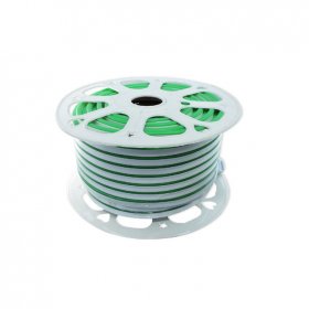Tira LED SMD2835, IP65 220V, 6W/m, Verde 515nm, 108 LEDs/m, 50m