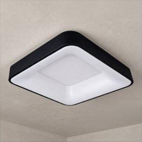 Panel LED Smart Cuadrado Negro 60x60x9cm 60W 270mA CCT, de Aplicar