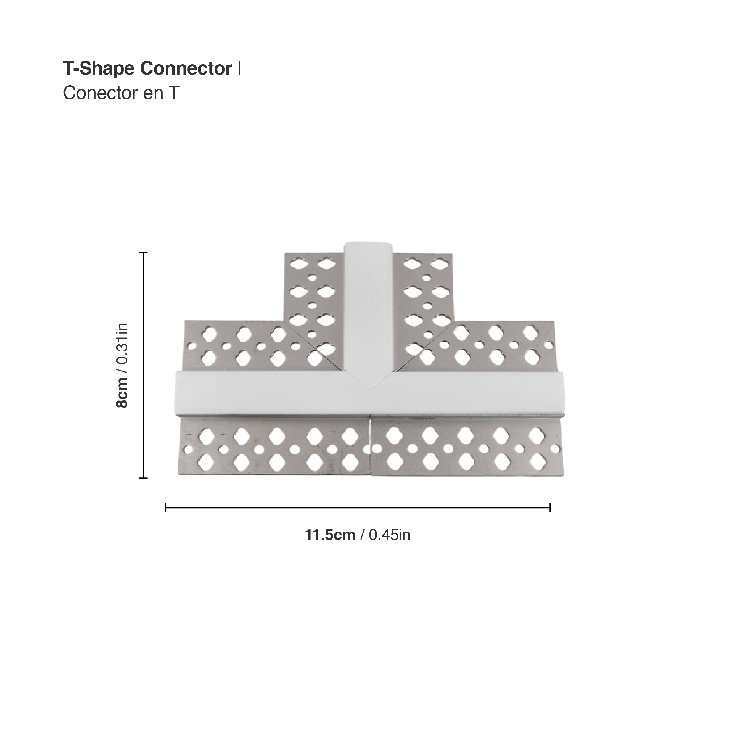 Conector en T para PER-25