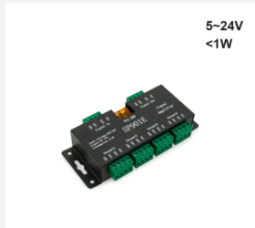 Amplificador Alta Velocidad, 4 canales. 5-24V 45-216W 9A
